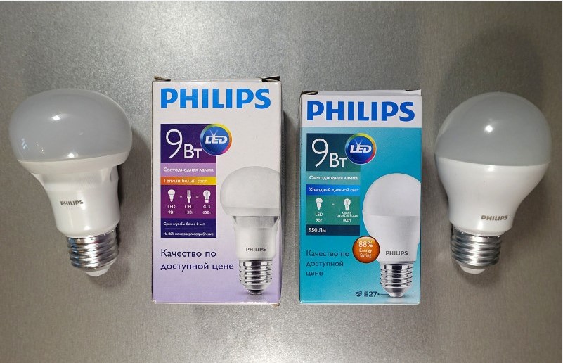 LED лампочка Philips 12