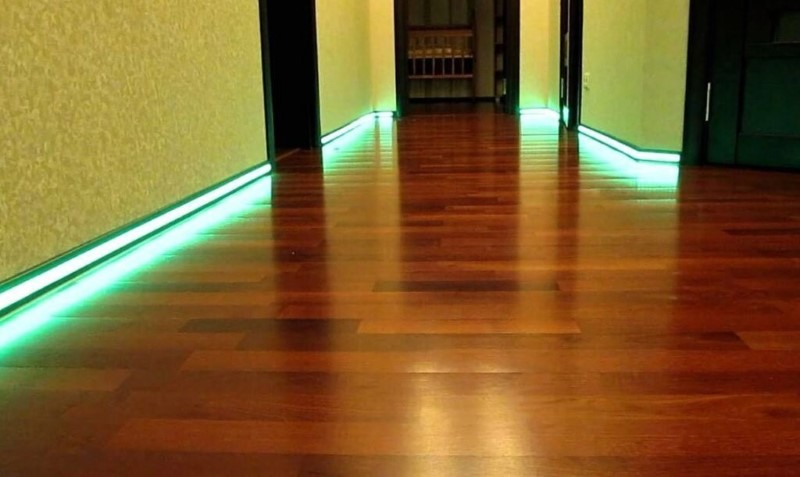 Красиве LED підсвічування підлоги 13